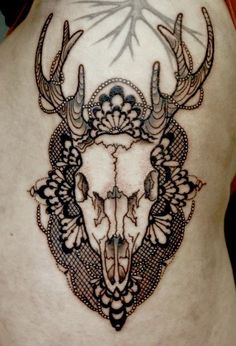 Deer Skull Tattoo Tumblr