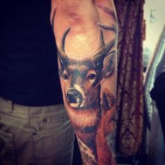 Deer Tattoo Designs For Girls