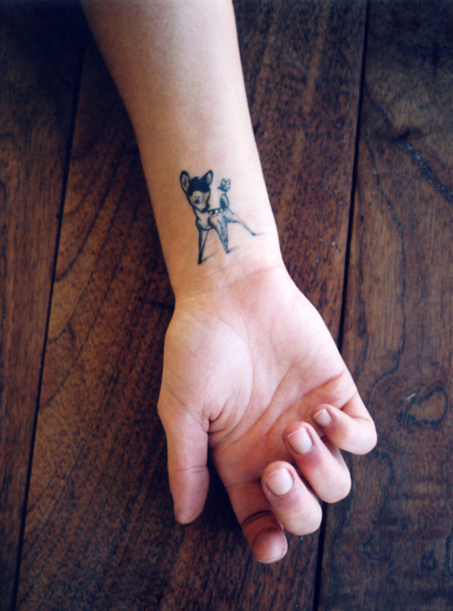 Deer Tattoo Designs For Girls