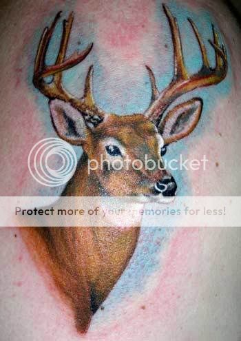 Deer Tattoo Designs For Girls