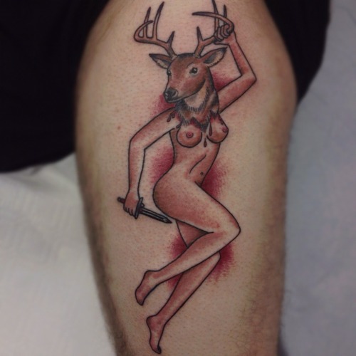 Deer Tattoo Designs For Women