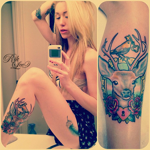 Deer Tattoo Tumblr