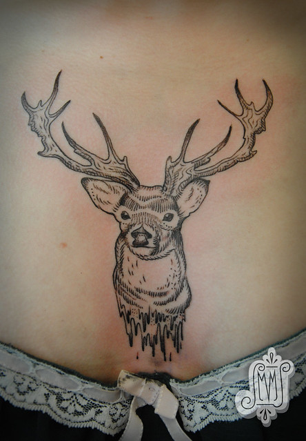 Deer Tattoos For Couples