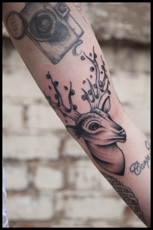 Deer Tattoos For Girls