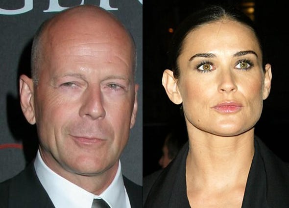 Demi Moore And Bruce Willis Married