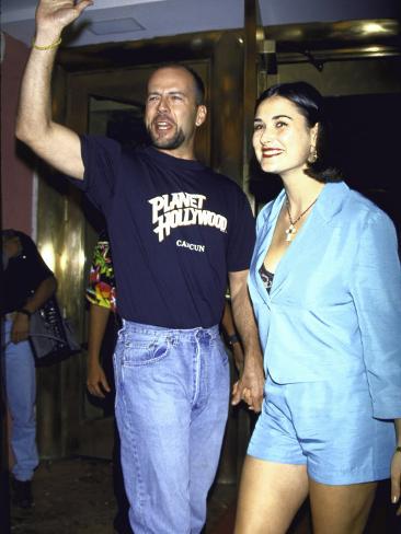 Demi Moore And Bruce Willis Married