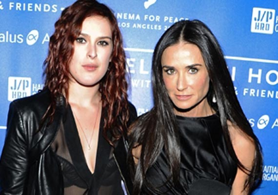 Demi Moore Daughters 2013