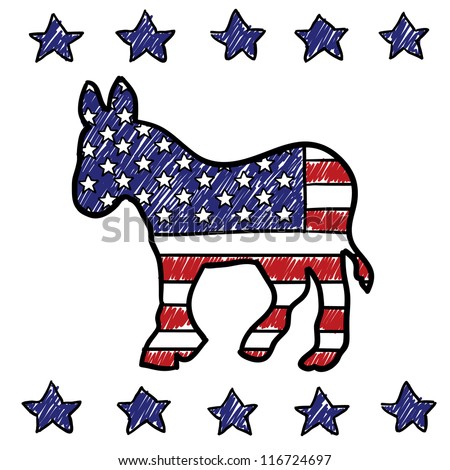 Democratic Party Donkey Logo