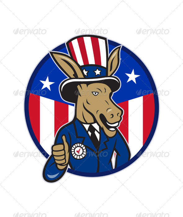 Democratic Party Donkey Logo