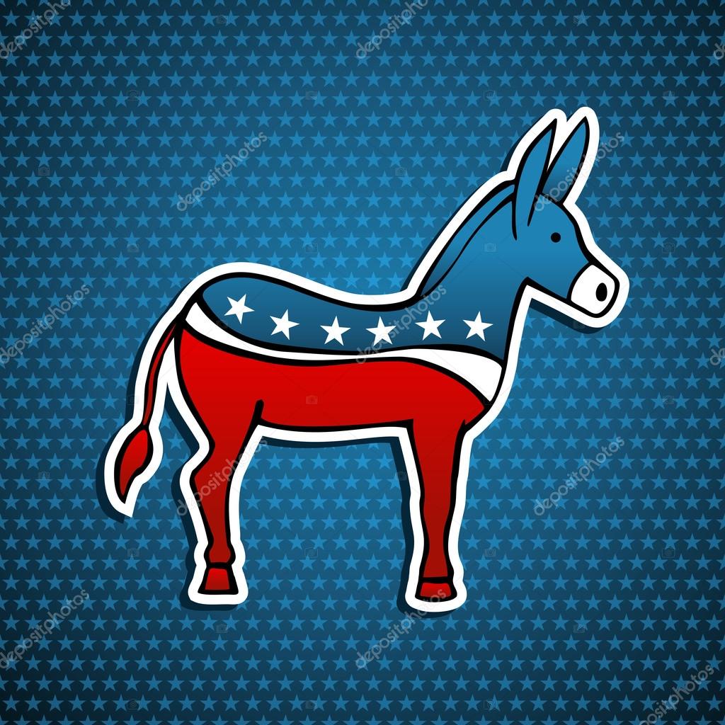 Democratic Party Logo Vector