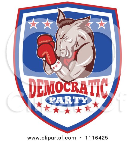 Democratic Party Logo Vector