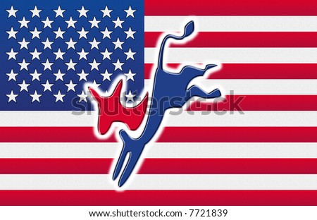 Democratic Party Symbol Donkey