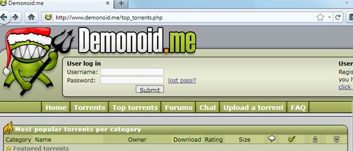 Demonoid.me News