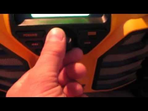 Dewalt Worksite Radio Review