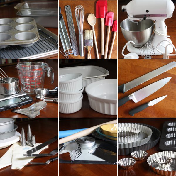 Different Tools And Equipment In Baking