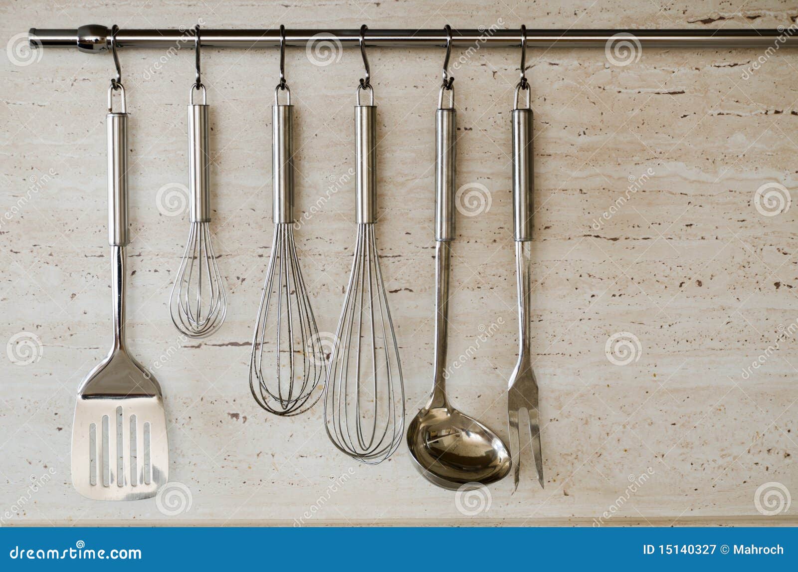 Different Tools And Equipment In Kitchen