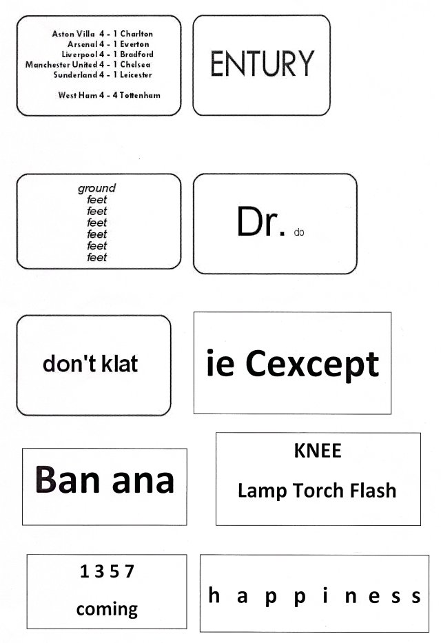 Dingbats Quiz Questions And Answers