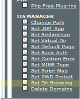 Directory Listing Denied Iis 6