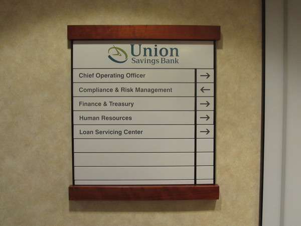 Directory Signs Lobby