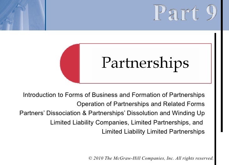 Dissolution Of Partnership Firm Under Indian Partnership Act