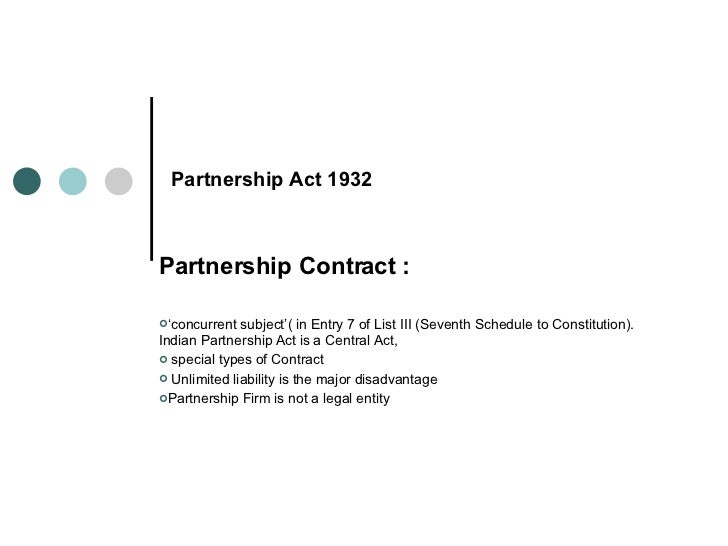 Dissolution Of Partnership Firm Under Indian Partnership Act