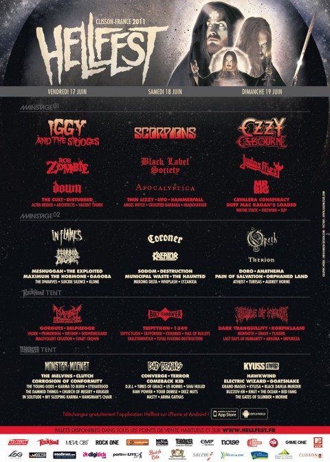 Download Festival 2011 Bands