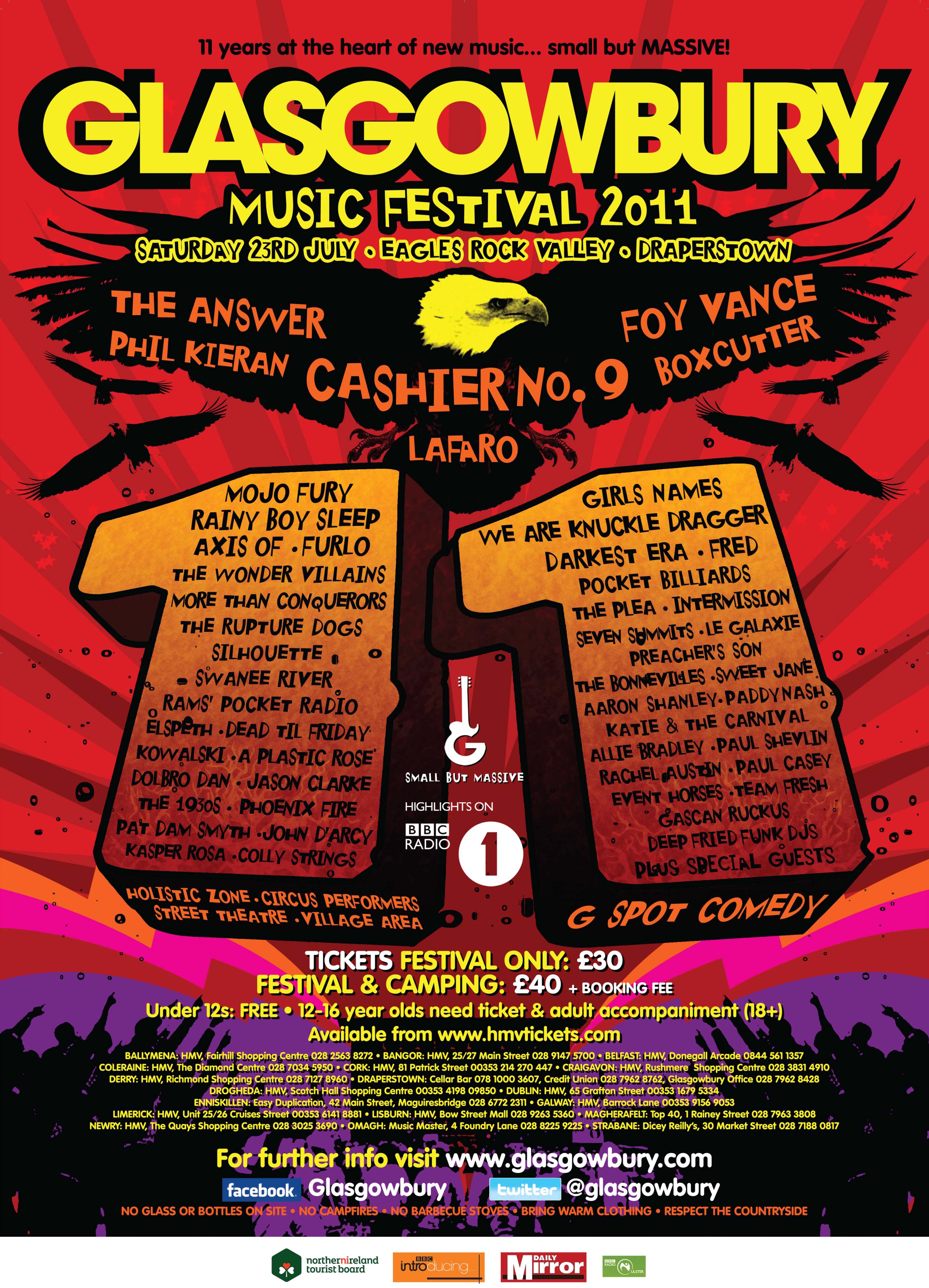 Download Festival 2011 Lineup