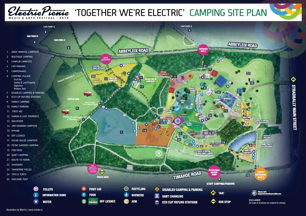 Download Festival Campsite Map