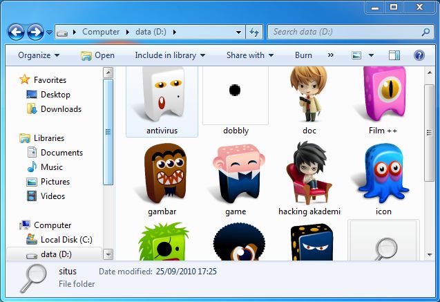 Download Icon Lucu Untuk Folder