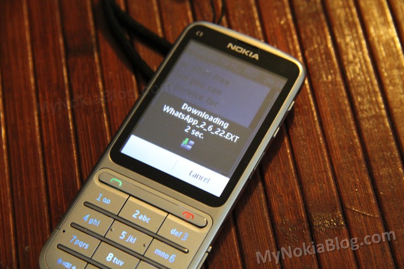 Download Whatsapp For Nokia C3