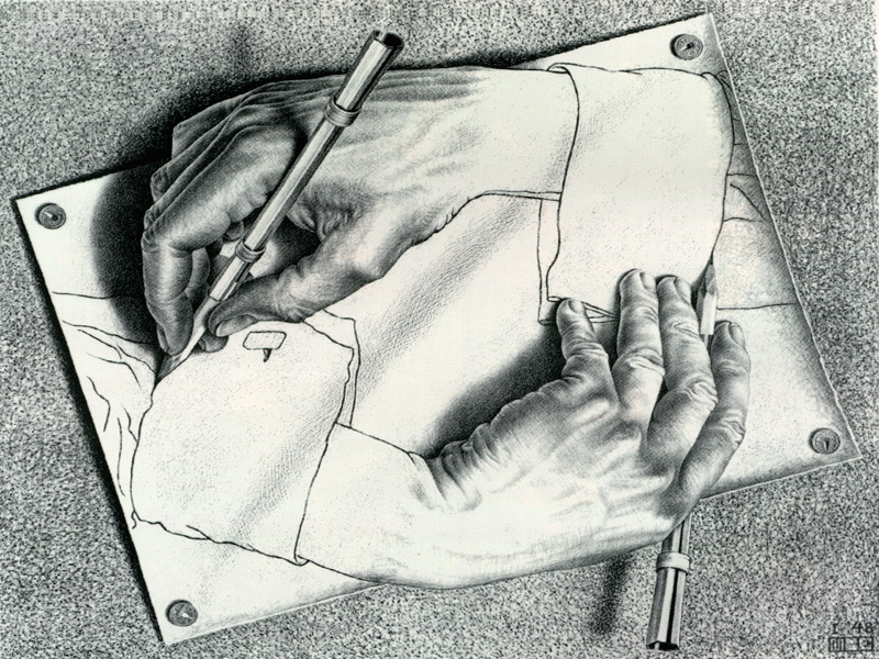 Easy Escher Drawings