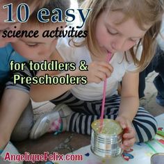 Easy Science Experiments For Kids In Kindergarten