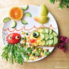 Edible Food Art For Kids