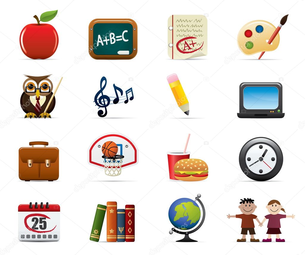 Education Icon Set