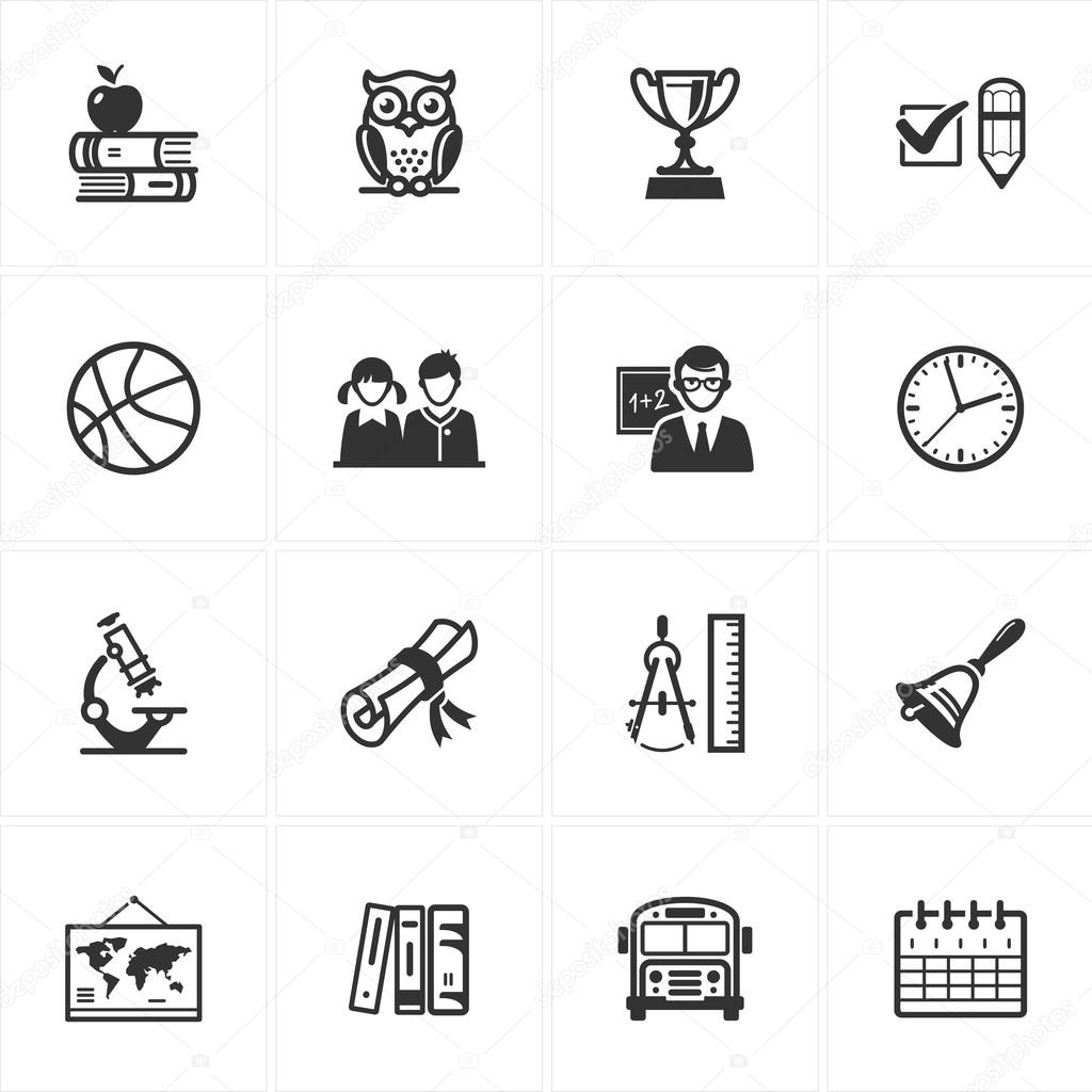 Education Icon Set