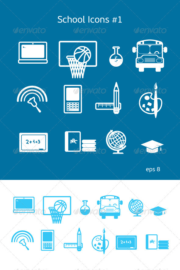 Education Icon Set