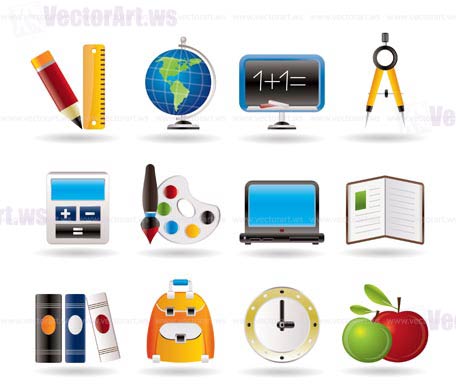 Education Icon Vector Free