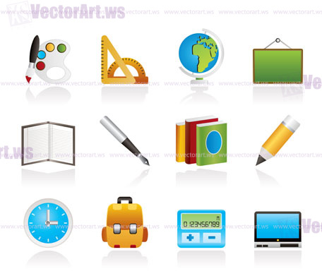 Education Icon Vector Free