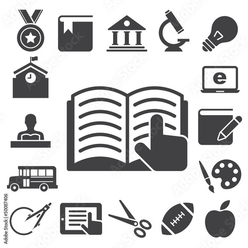 Education Icon Vector Free