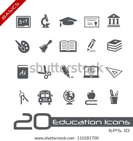 Education Icon Vector Free