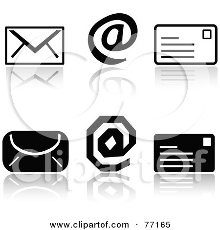 Email Icon Black