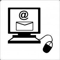 Email Icon Black