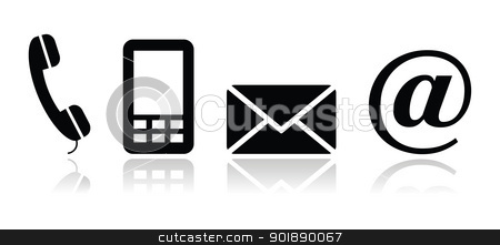 Email Icon Black