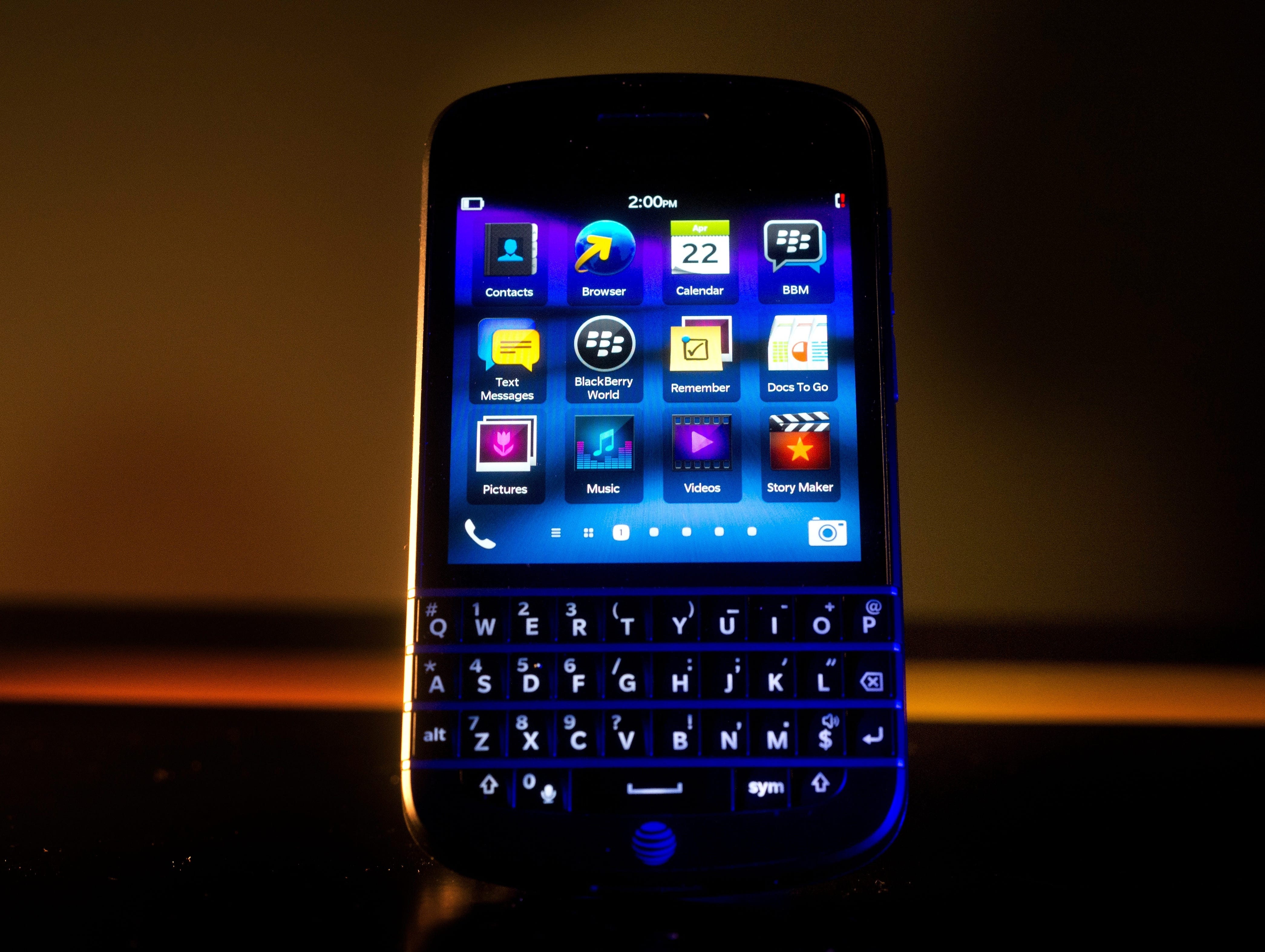 Email Icon Blackberry Q10