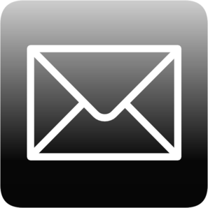 Email Icon Vector Black