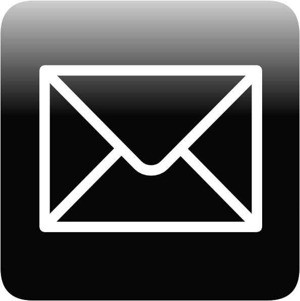 Email Icon Vector Black