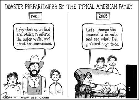 Emergency Preparedness Cartoon