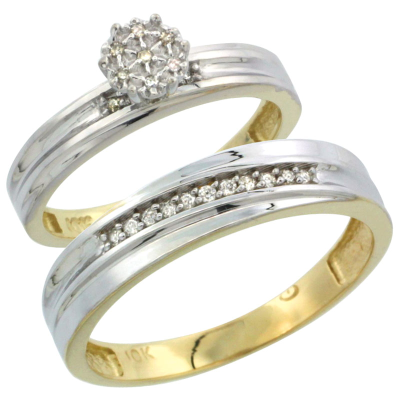 Engagement Rings For Men And Women In Gold