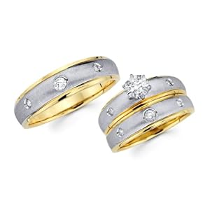 Engagement Rings For Men And Women In Gold