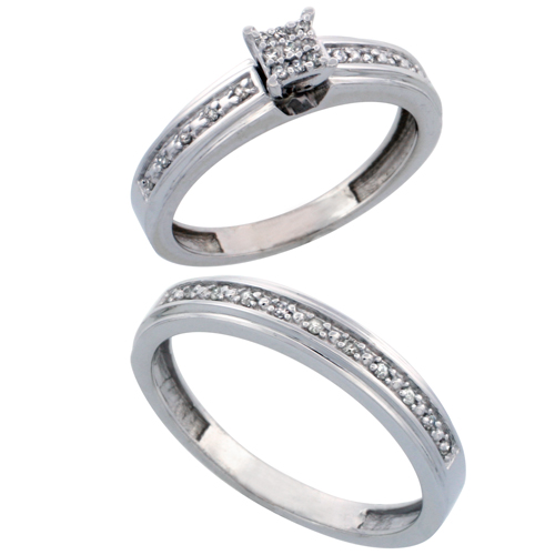 Engagement Rings For Men White Gold